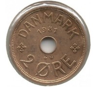 Дания 2 эре 1931