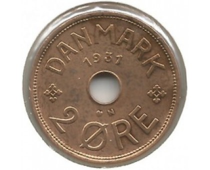 Дания 2 эре 1931