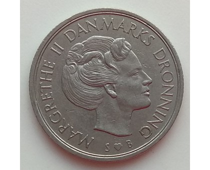 Дания 1 крона 1973-1989