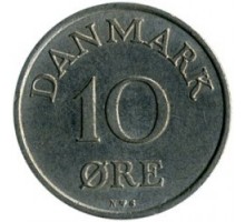 Дания 10 эре 1948-1960