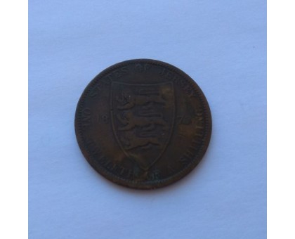 Джерси 1/12 шиллинга 1877