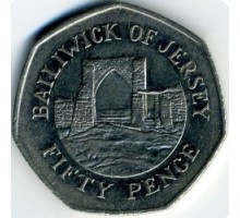 Джерси 50 пенсов 1997