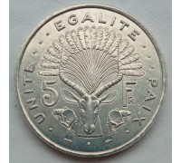Джибути 5 франков 1977-1999