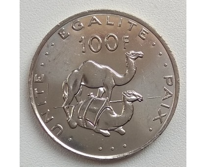 Джибути 100 франков 1977-2017