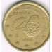 Испания 20 евроцентов 1999