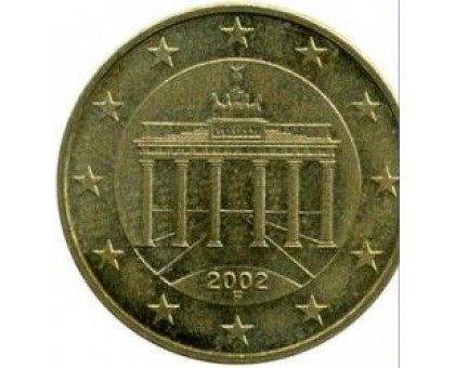 Германия 10 евроцентов 2002 F