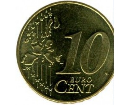 Германия 10 евроцентов 2002 F