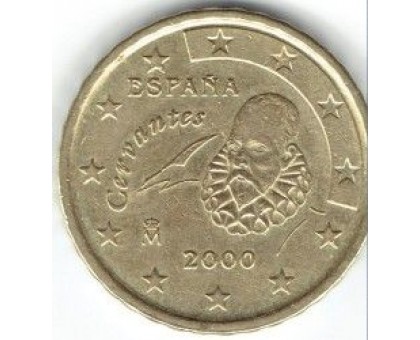 Испания 10 евроцентов 2000