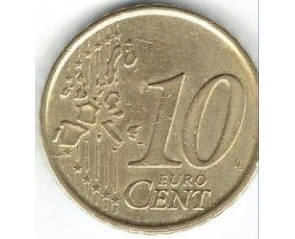 Испания 10 евроцентов 2000