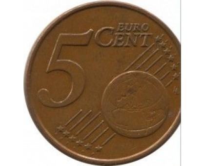 Франция 5 евроцентов 1999