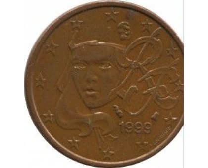 Франция 5 евроцентов 1999