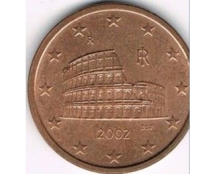 Италия 5 евроцентов 2002