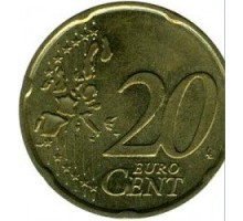 Германия 20 евроцентов 2002