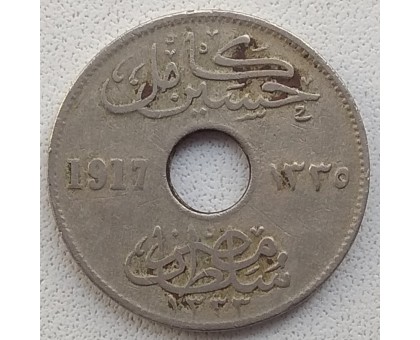 Египет 5 миллим 1917