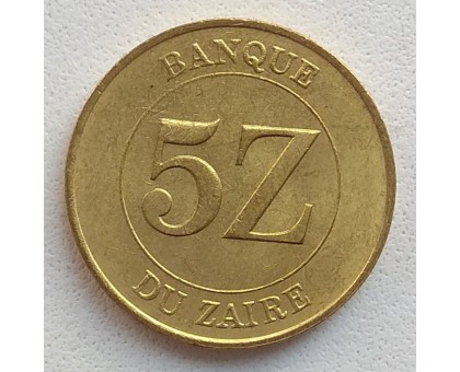 Заир 5 заиров 1987