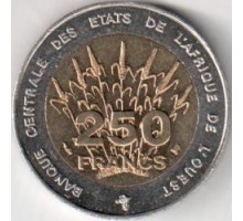Западная Африка 250 франков 1992-1996