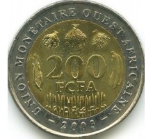 Западная Африка 200 франков 2003-2018