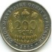Западная Африка 200 франков 2003-2018