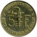 Западная Африка 5 франков 1965-2019