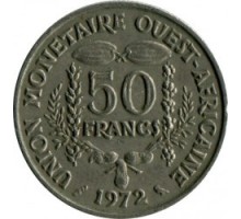 Западная Африка 50 франков 1972-2011