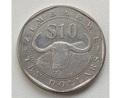 Зимбабве 10 долларов 2003