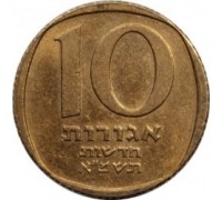 Израиль 10 новых агорот 1980-1984