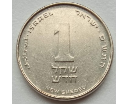 Израиль 1 новый шекель 1987-2010