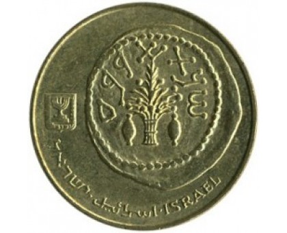 Израиль 5 агорот 1987-2007