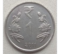Индия 1 рупия 2011-2019