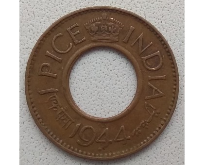 Индия (британская) 1 пайс 1944