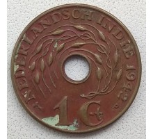 Индия (нидерландская) 1 цент 1942