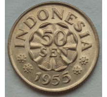 Индонезия 50 сенов 1954-1955