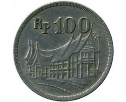 Индонезия 100 рупий 1973