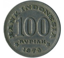 Индонезия 100 рупий 1973