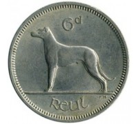 Ирландия 6 пенсов 1942-1969