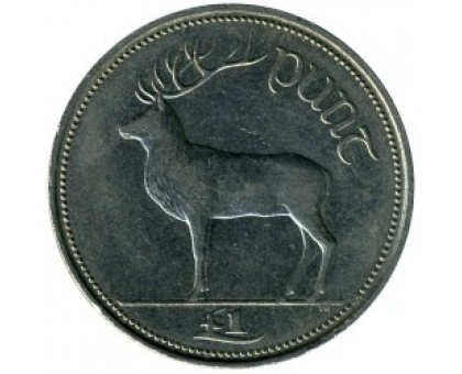 Ирландия 1 фунт 1990-2000