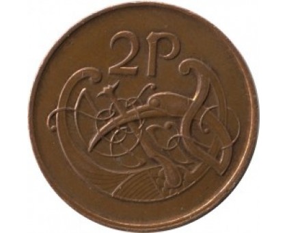 Ирландия 2 пенса 1988-2000