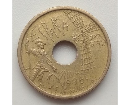 Испания 25 песет 1996. Кастилия - Ла-Манча