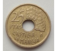 Испания 25 песет 1996. Кастилия - Ла-Манча