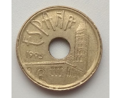 Испания 25 песет 1995. Кастилия и Леон