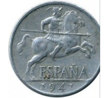 Испания 10 сентимо 1940-1953
