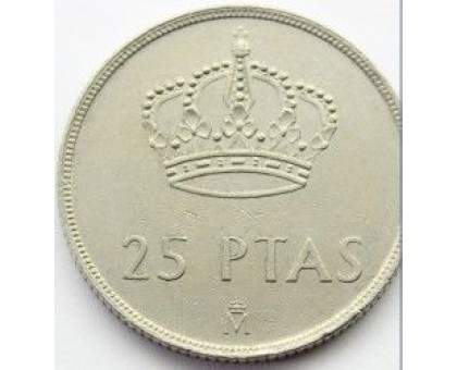 Испания 25 песет 1982-1984
