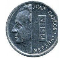 Испания 1 песета 1989-2001