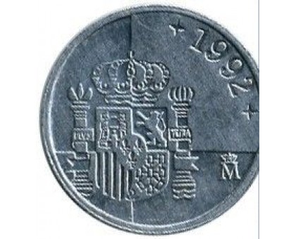 Испания 1 песета 1989-2001