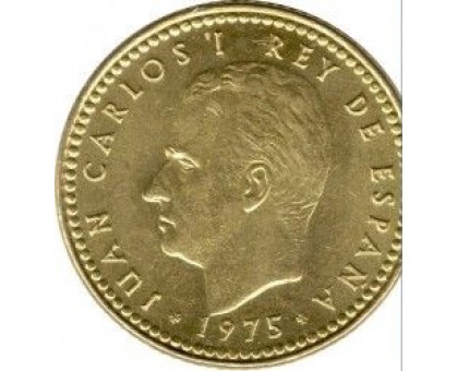 Испания 1 песета 1975