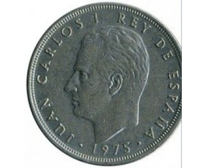 Испания 5 песет 1975