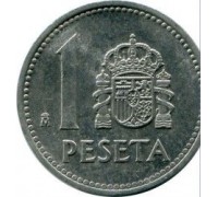 Испания 1 песета 1982-1989