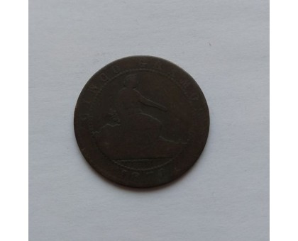 Испания 5 сентимо 1870