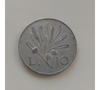 Италия 10 лир 1950