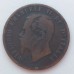 Италия 10 чентезимо 1863